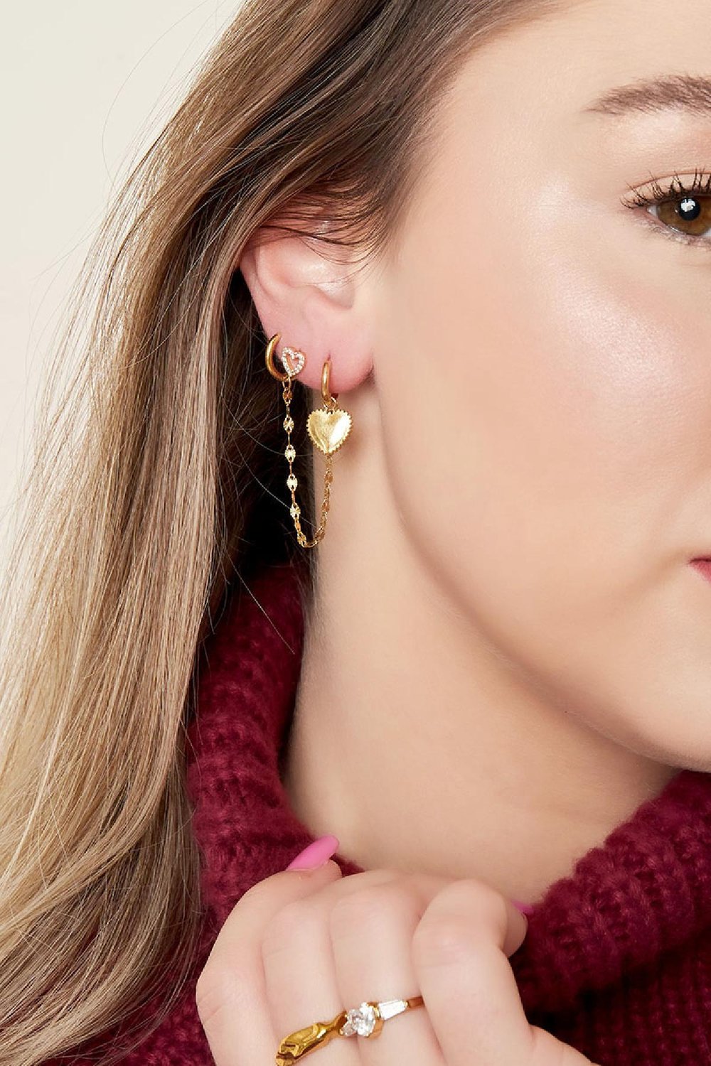 pendientes de acero inoxidable  h5Imagen4